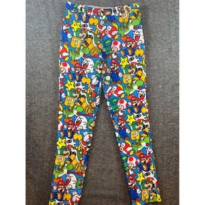 OppoSuits Super Mario Bros. Characters Pattern Novelty Pants Mens 30x32 NEW